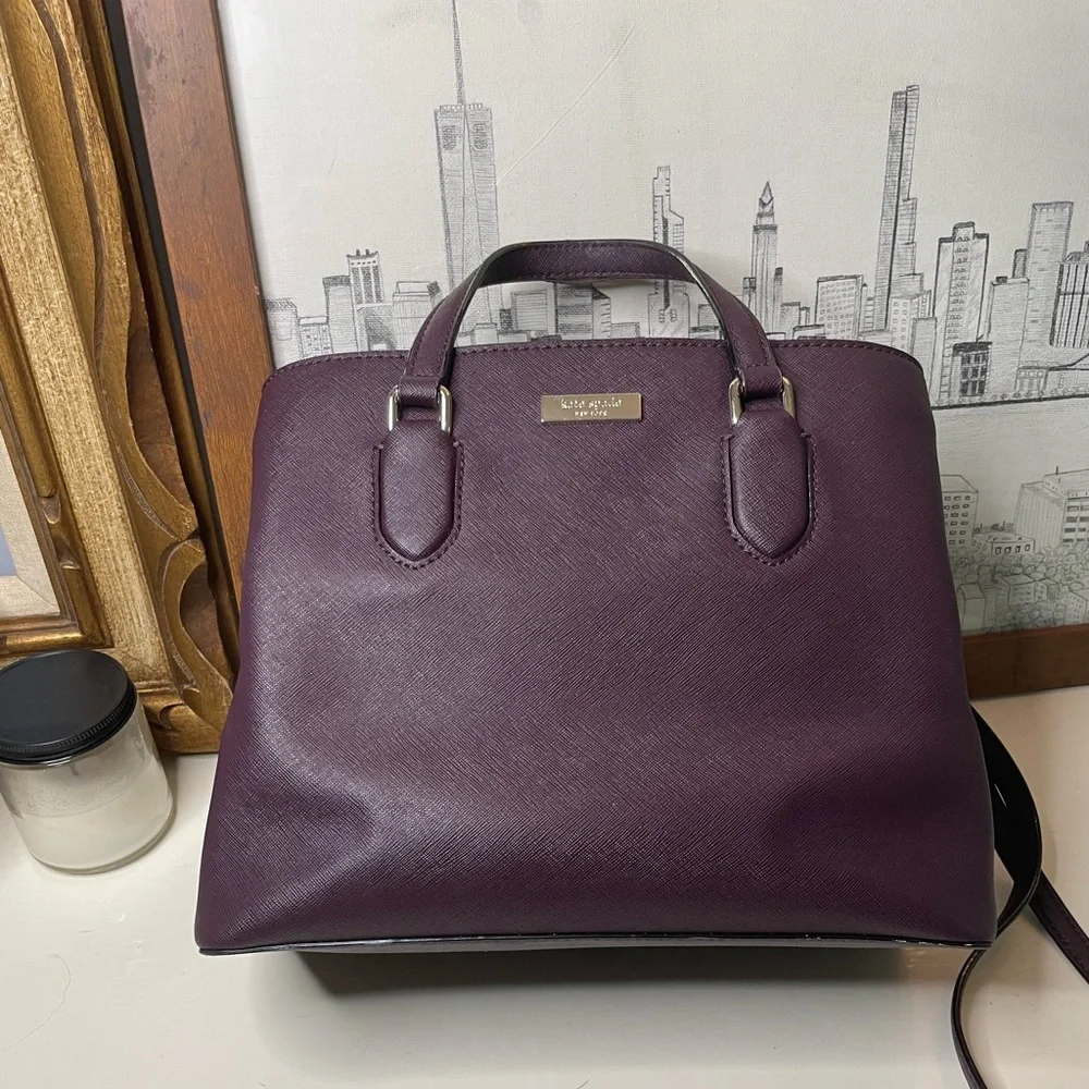 Plum Kate Spade Bag - Picture 1 of 5